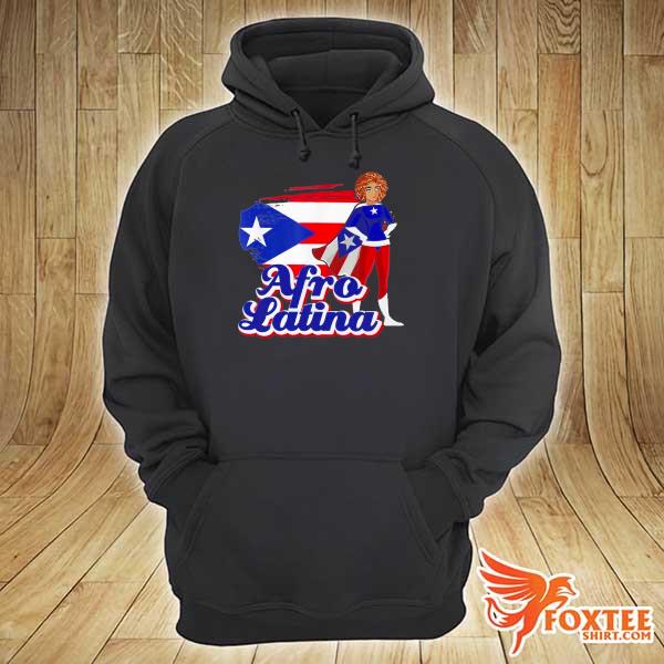 Afro Latina Puerto Rican Flag hoodie