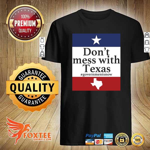 Don’t mess with Texas government snow shirt