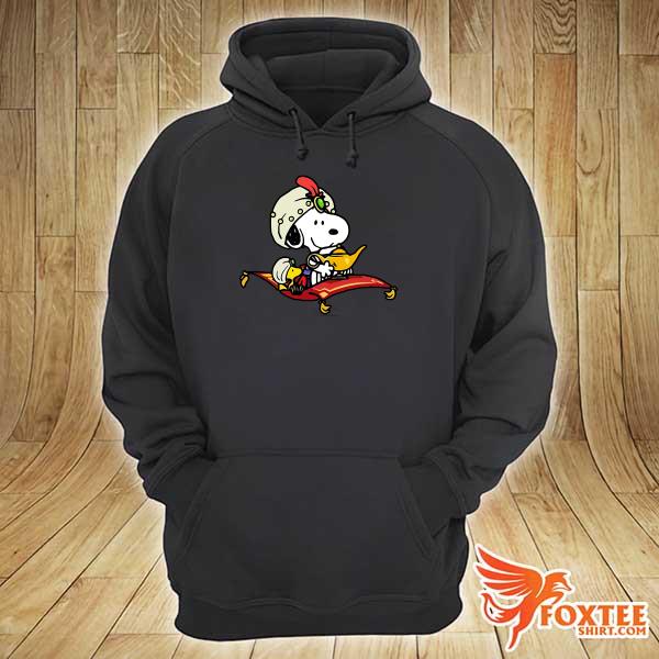 Snoopy Mixed Aladdin Tee Shirt A Whole New World Shirt hoodie