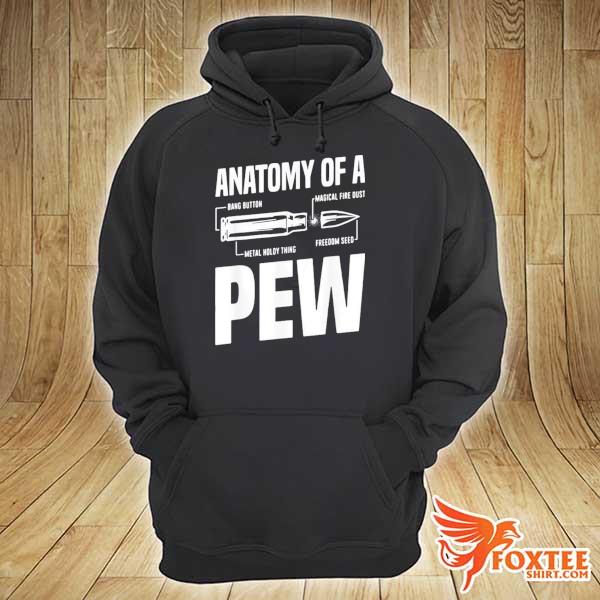 Anatomy of a Pew Amendment Bullet Shirt hoodie