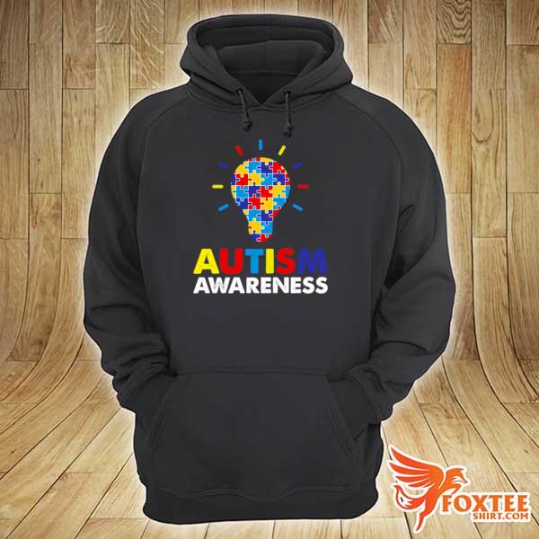 Autism Awareness Month Light Bulb Puzzle Piece s hoodie