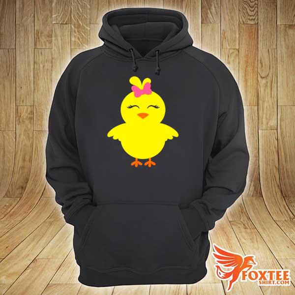 Baby Chick Cartoon Happy Easter 2021 s hoodie