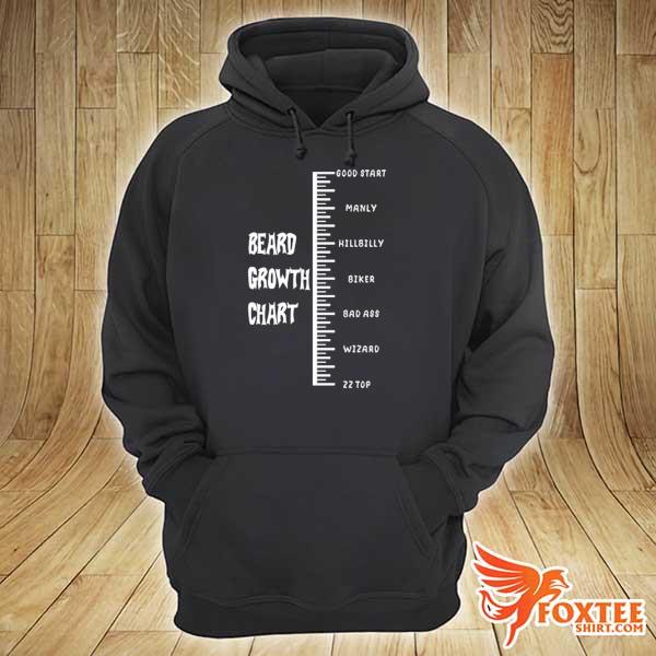 Beards growth chart s hoodie