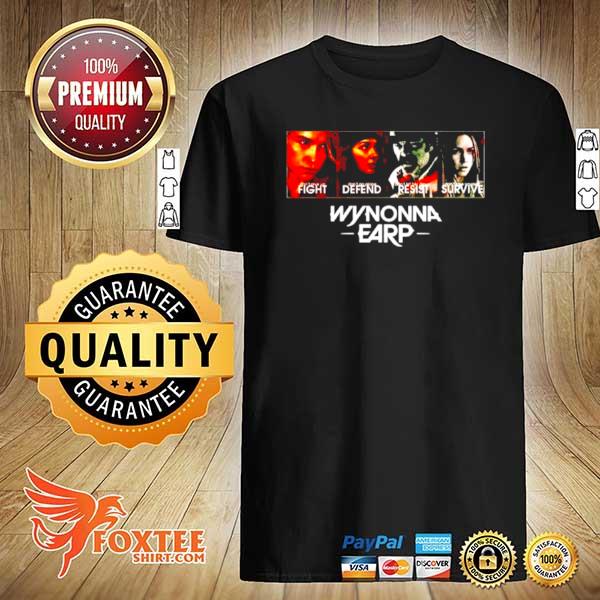 Characters Wynonna Earp shirt