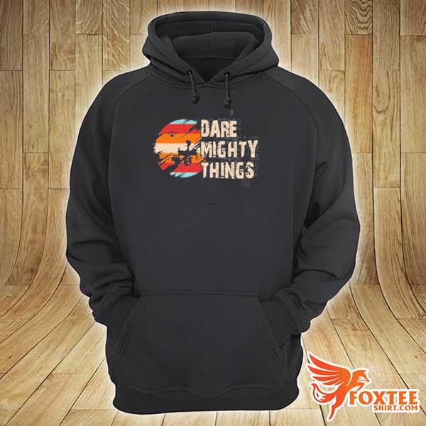 Dare mighty things perseverance mars rover 2021 vintage s hoodie