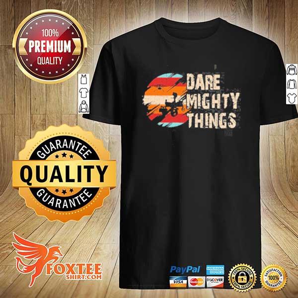 Dare mighty things perseverance mars rover 2021 vintage shirt