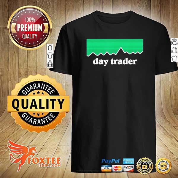 Day Trader Stocks Only Go Up Market Chart camping style Shirt