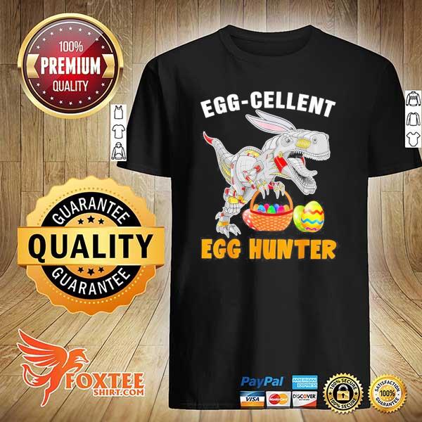 Egg Cellent Egg Hunter TRex Easter Costume Shirt