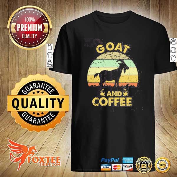 Goat and coffee vintage shirt