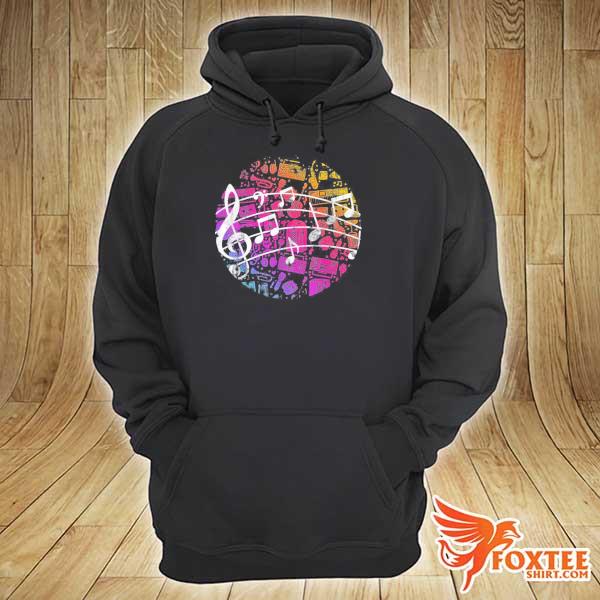 Melodie musik notenschlüssel hoodie