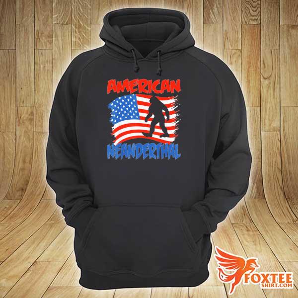 Proud American neanderthal hoodie