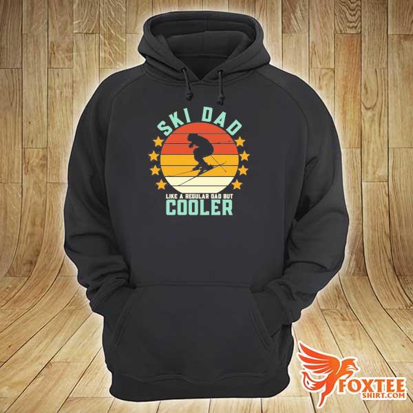 SkI dad like a regular dad but cooler vintage hoodie