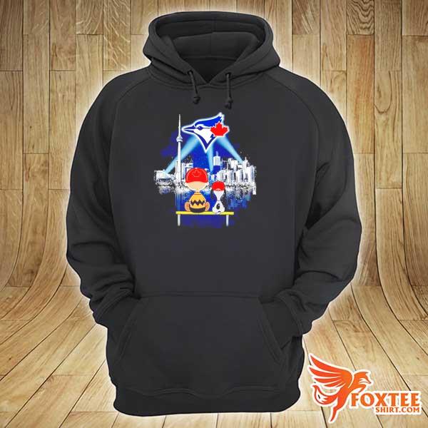 Snoopy and Charlie Brown Dunedin Blue Jays hoodie