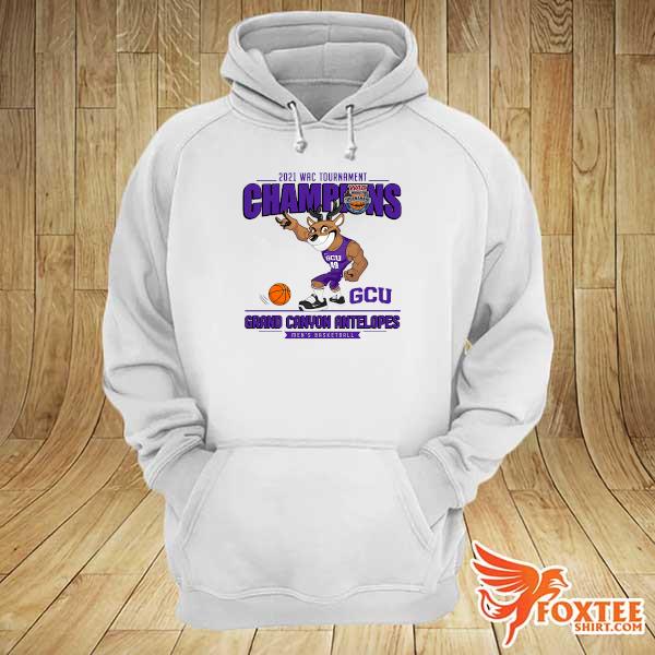 Trending 2021 WAC Tournament Champions Grand Canyon Antelopes Men's Basketball s hoodie