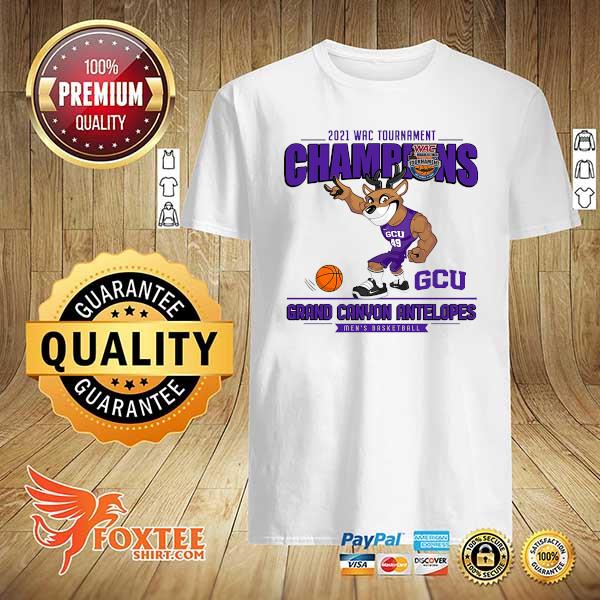 Trending 2021 WAC Tournament Champions Grand Canyon Antelopes Men's Basketball shirt