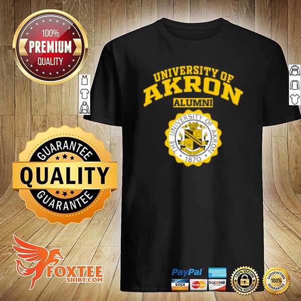 University Of Akron Alumni 1870 Logo Shirt