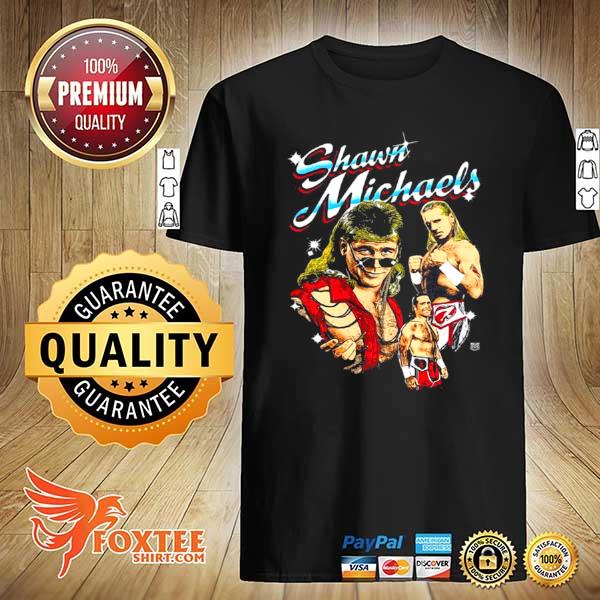 WWE Shawn Michaels Montage shirt