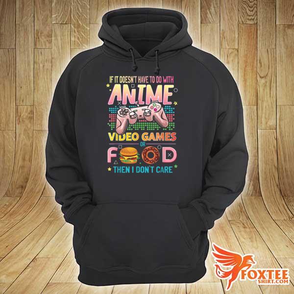 2021 anime video games food anime lovers hoodie