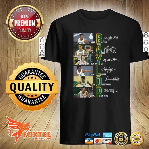 2021 baylor bears butler teague jared butler macio teague matthew mayer signatures shirt