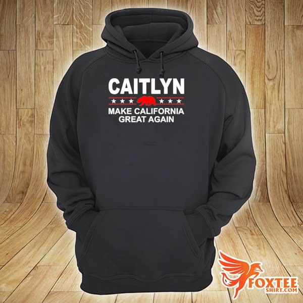 2021 caitlyn make california great again recall newsom jenner hoodie