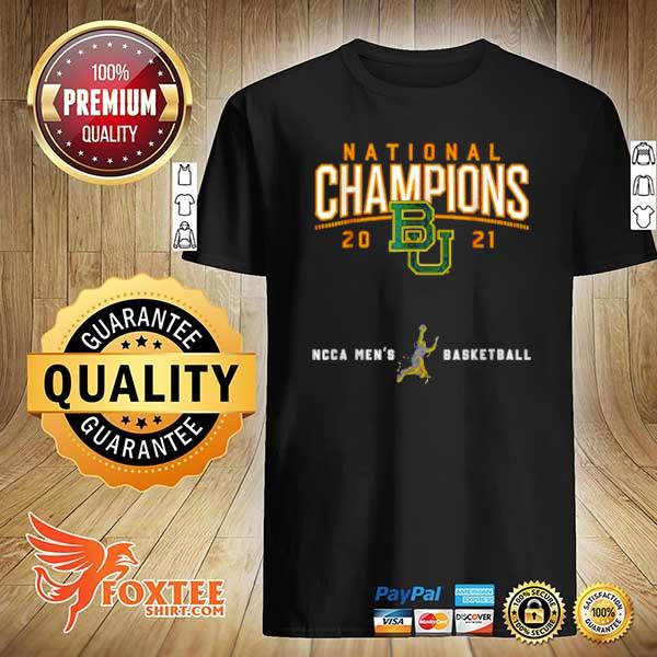 Awesome baylor national championship 2021 basketball game shirt