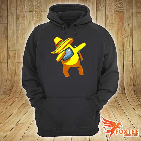 Awesome dabbing among us cinco de mayo mexican hoodie