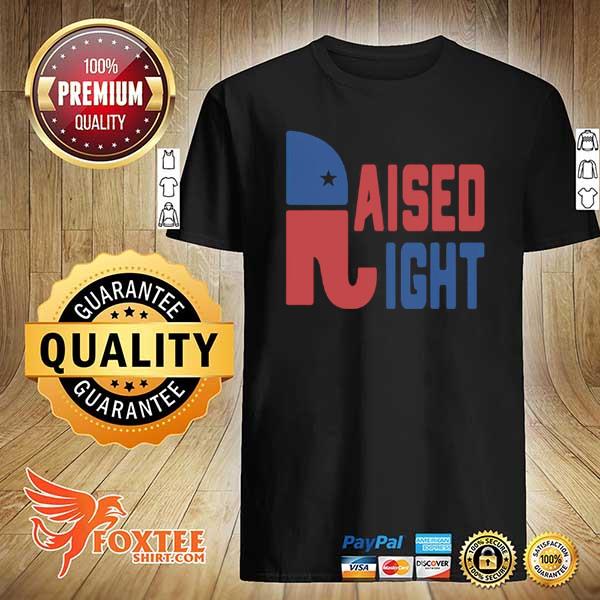 Awesome donald trump raised right shirt