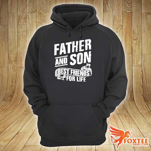 Awesome father and son best friends for life hoodie