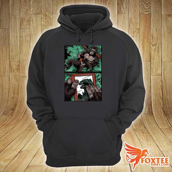 Awesome godzilla vs kong i miss you buddy hoodie