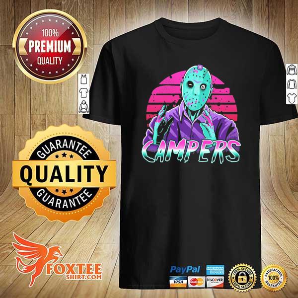 Awesome jason voorhees synth slasher shirt