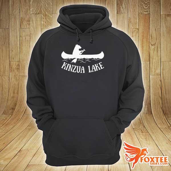 Awesome kinzua lake pennsylvania bear canoe hoodie