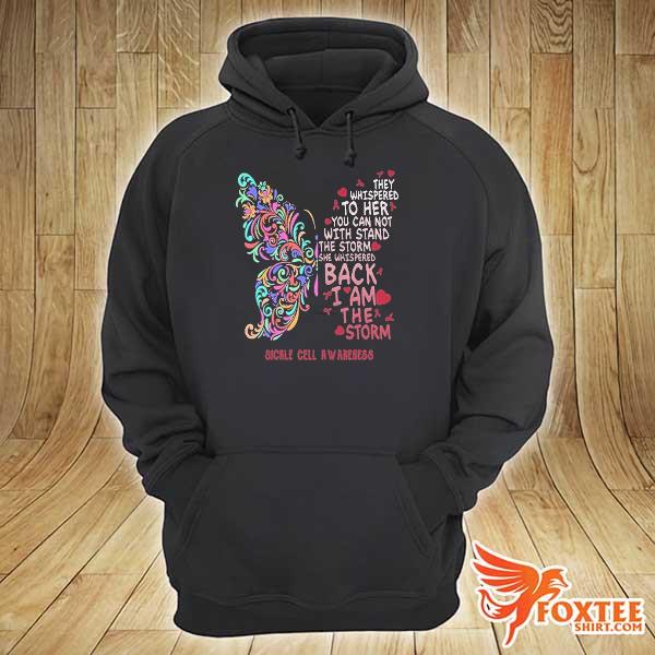 Butterfly sickle cell anemia awareness s hoodie