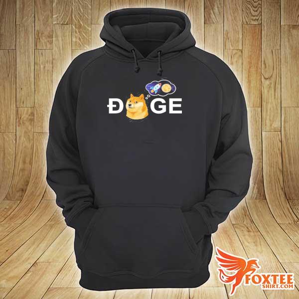 Dogecoin doge hodl to the moon crypto meme s hoodie