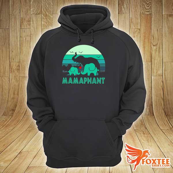 Elephant Mammophant Mothers Day hoodie