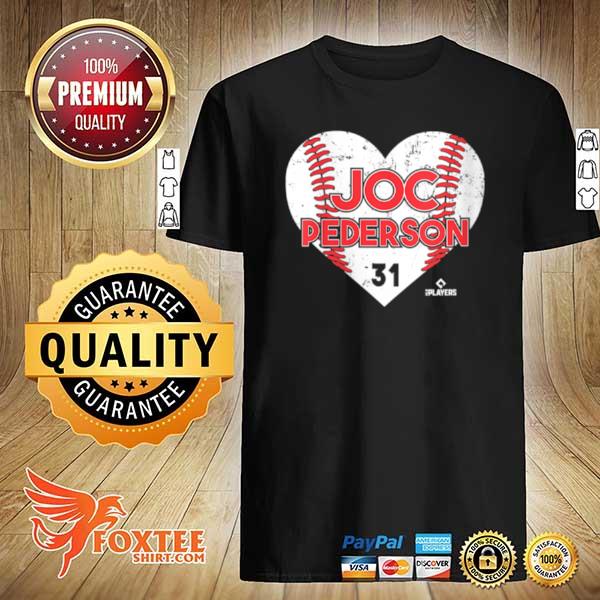 Joc Pederson Heart Baseball Apparel Shirt