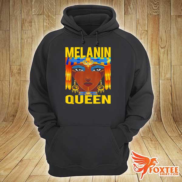 Melanin queen for african American hoodie