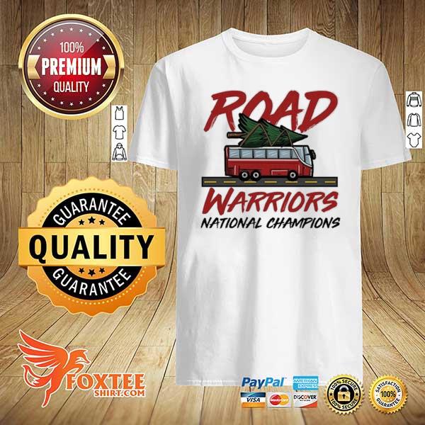 Official road warriors national champions shirt