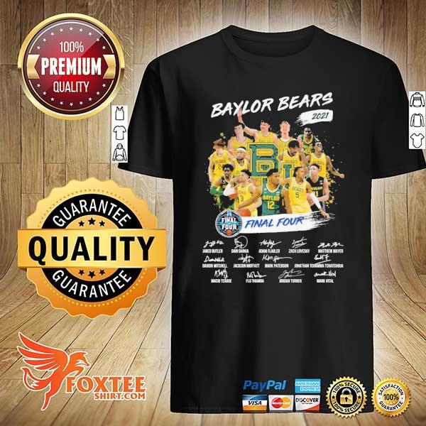 Premium baylor bears men's basketball teams 2021 final four shirt