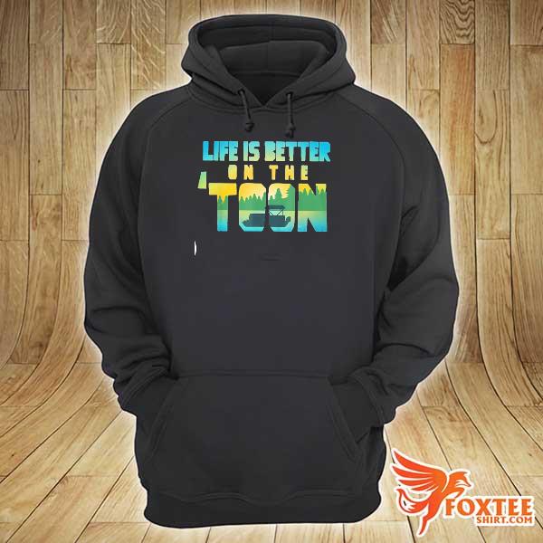 Premium boating life is better on the toon hoodie