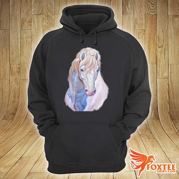 White Horse Head 3 Shirt hoodie