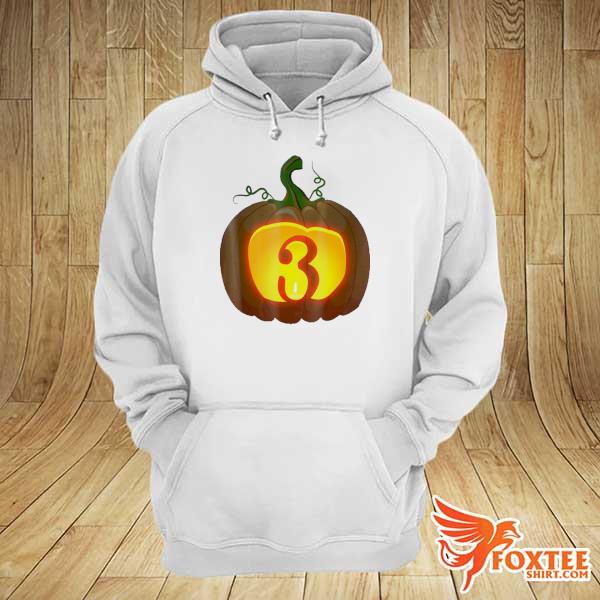 3rd birthday halloween pumpkin 2018 birthday hoodie