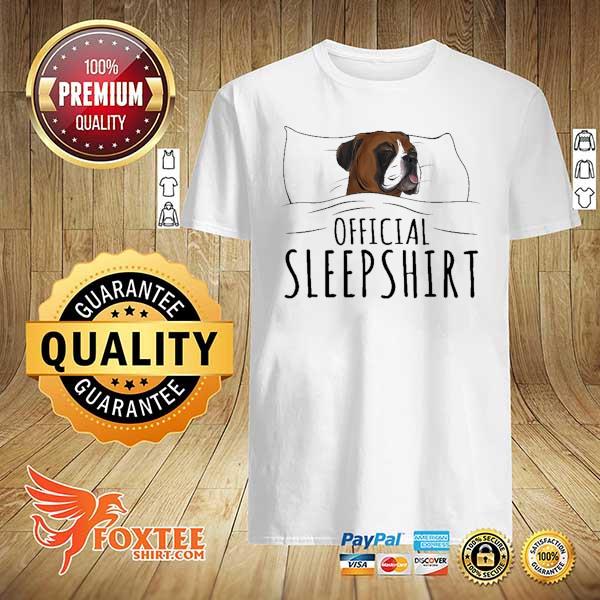 Dog Boxer Official Sleepshirt Pitbull Shirt