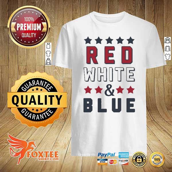 Lost gods fourth of july Red White and blue scoop shirt