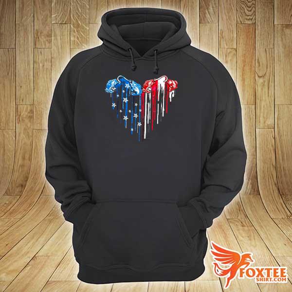 Fishing - Fishing Flag Independence Day Shirt hoodie