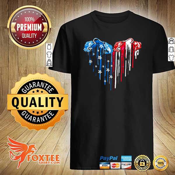 Fishing - Fishing Flag Independence Day Shirt