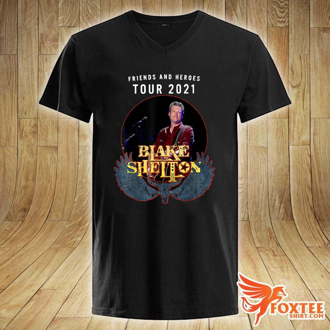 blake shelton friends and heroes t shirt