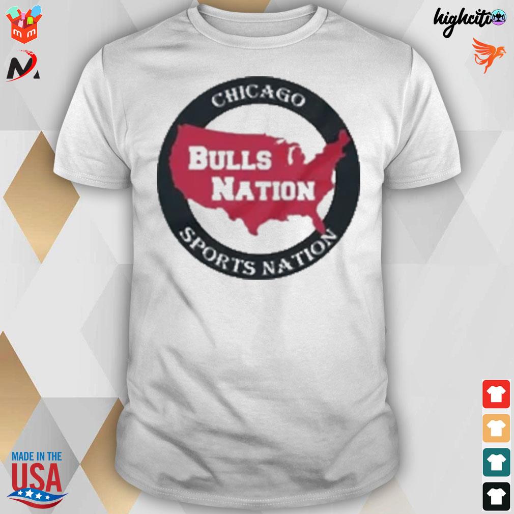 Bulls nation vendor Chicago sorts nation t-shirt