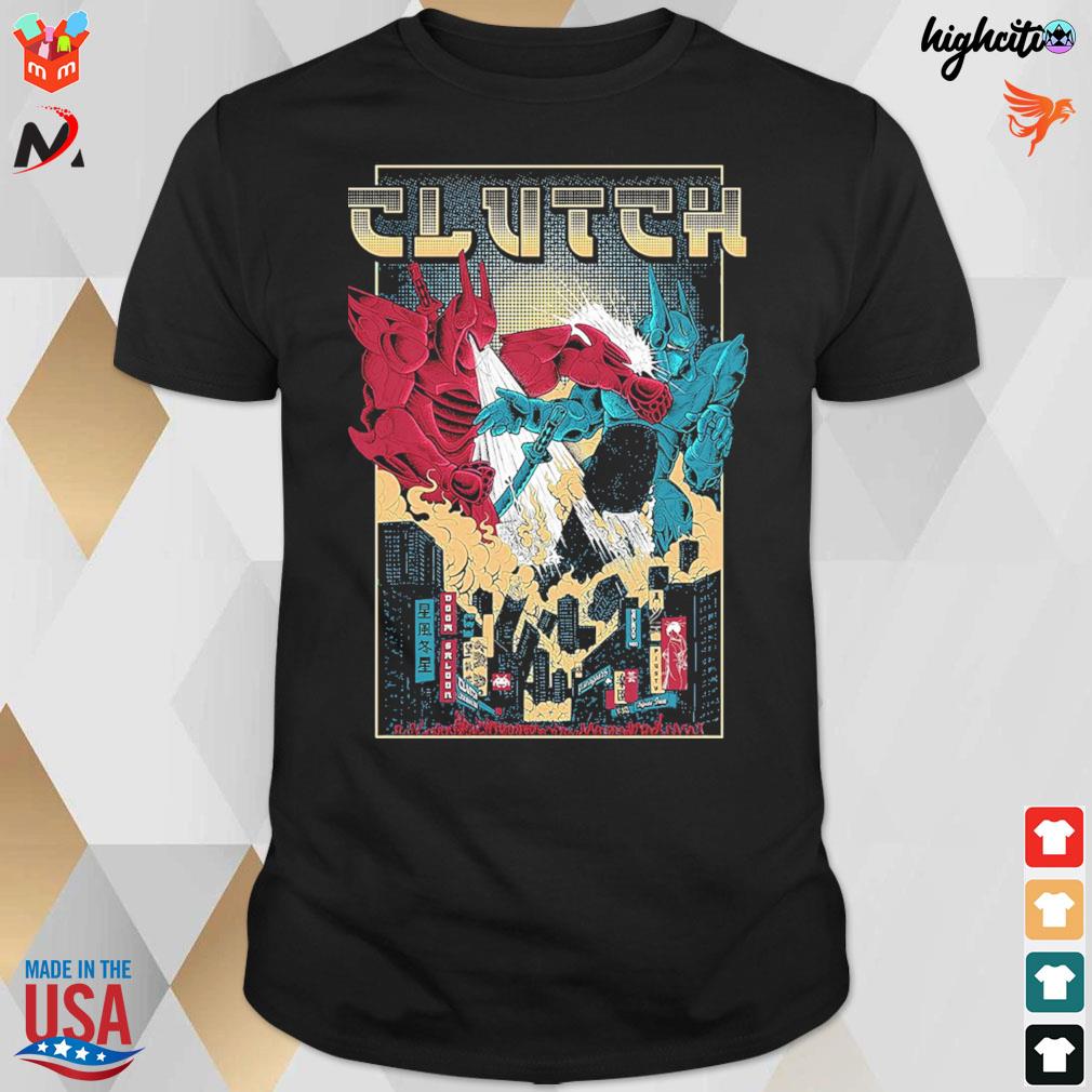 Clutch robot lords t-shirt