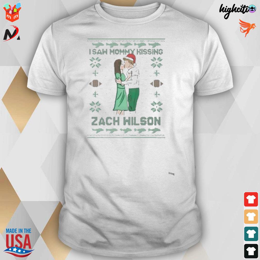 I Saw Mommy Hissing Zach Wilson Ugly Christmas Ornament,Sweater, Hoodie,  And Long Sleeved, Ladies, Tank Top