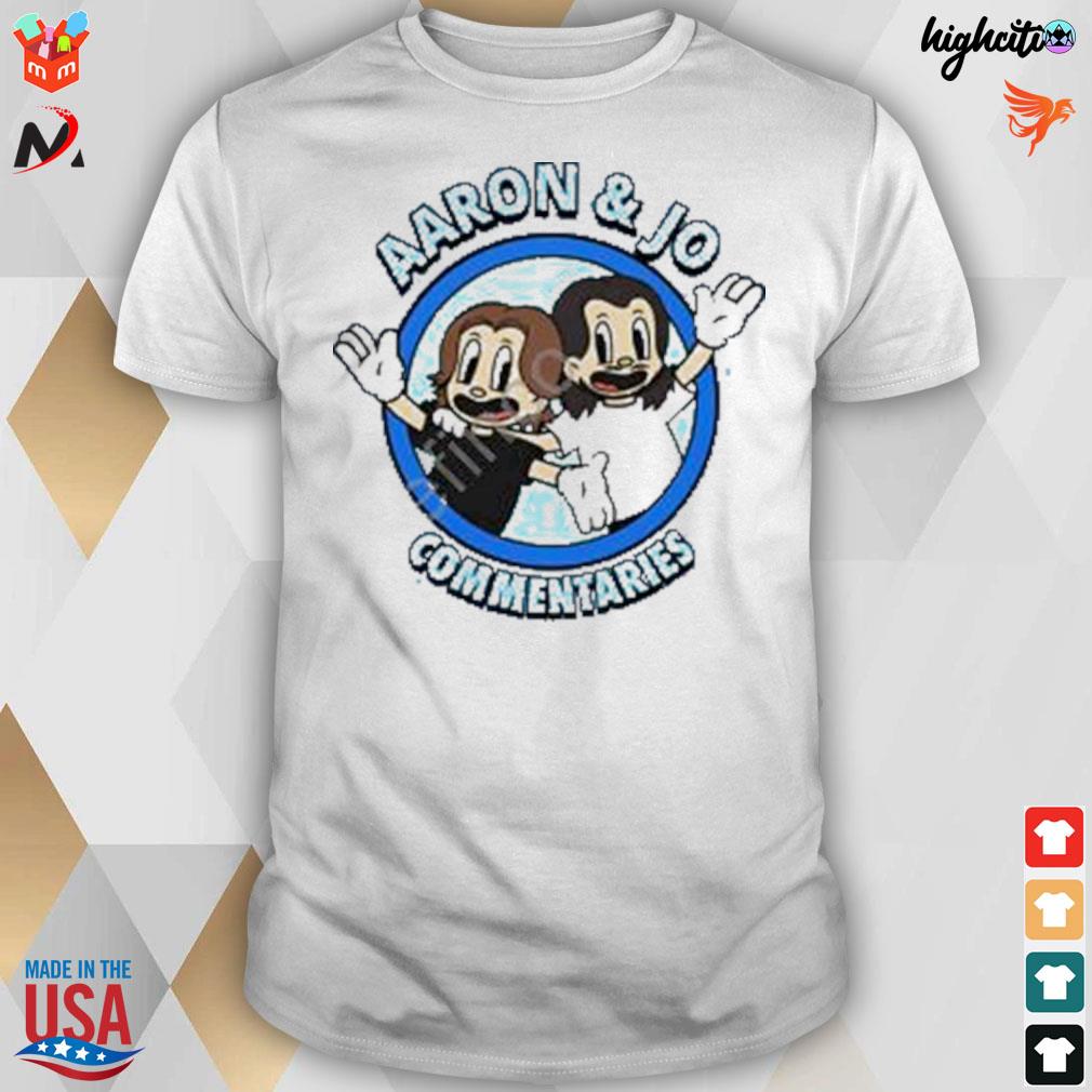 Aaron and Jo crowdmade t-shirt